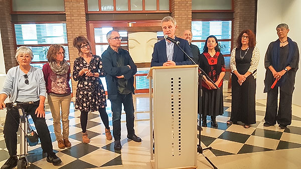 Inauguracion nueva sala exposiciones centro sociocultural de la eliana