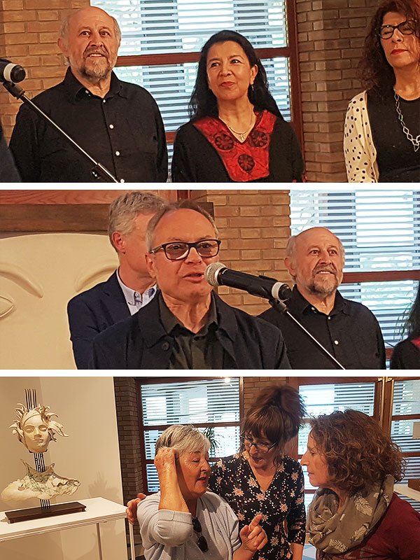 Inauguracion nueva sala exposiciones centro sociocultural de la eliana